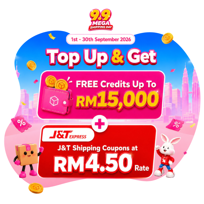 9.9 Mega Shipping Day promotion